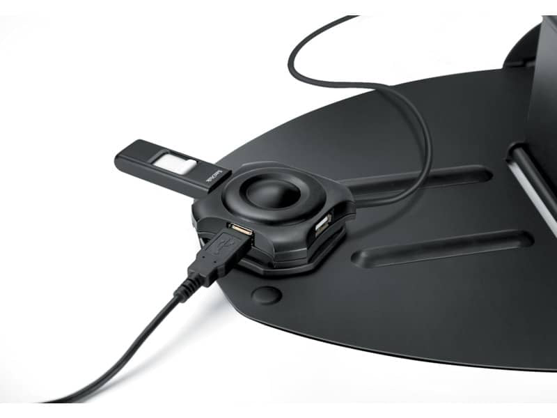 Supporto FELLOWES notebook Professional Series™ plastica e metallo nero/silver 8024602