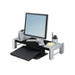 Workstation per schermo piatto FELLOWES Professional Series 23,5 x 65,72 x 29,21 cm grigio/nero - 8037401
