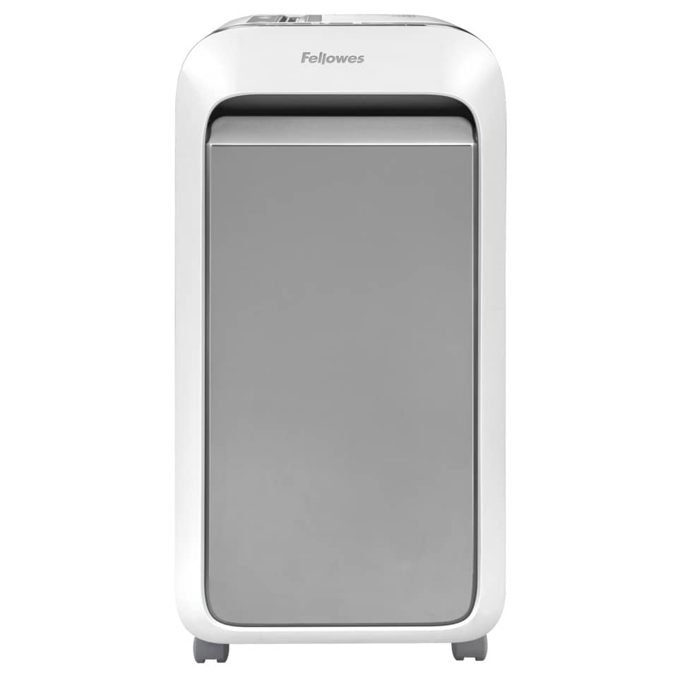 Distruggidocumenti uso moderato Fellowes LX221 - P-5 - 30 L - taglio a microframmenti 2x12 mm - bianco 5050501