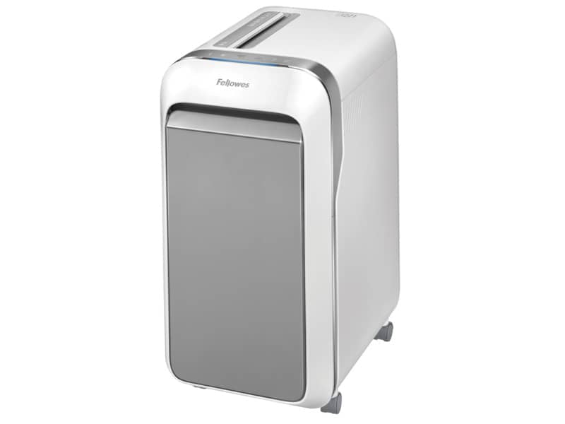 Distruggidocumenti uso moderato Fellowes LX221 - P-5 - 30 L - taglio a microframmenti 2x12 mm - bianco 5050501