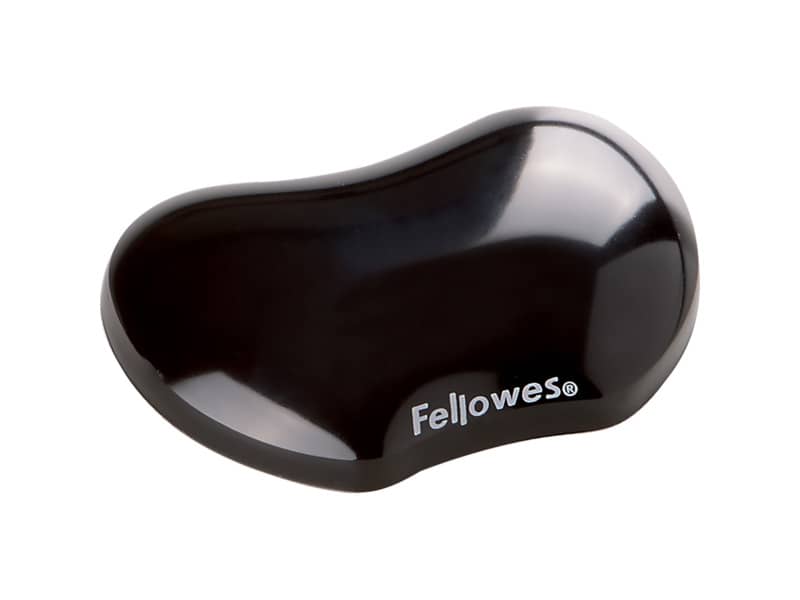 Supporto FELLOWES poggiapolsi Flex Crystal Gel 2,54x12,38x8,73 cm nero 9112301