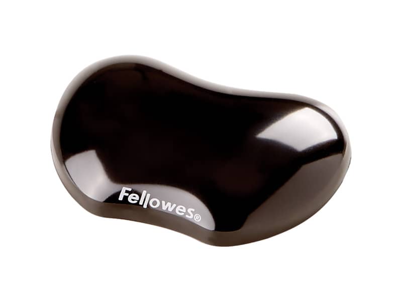 Supporto FELLOWES poggiapolsi Flex Crystal Gel 2,54x12,38x8,73 cm nero 9112301