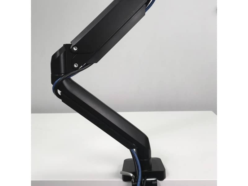 Braccio Monitor Singolo per regolare monitor LCD/TFT Fellowes Platinum Series nero max 24 pollici - 8043301