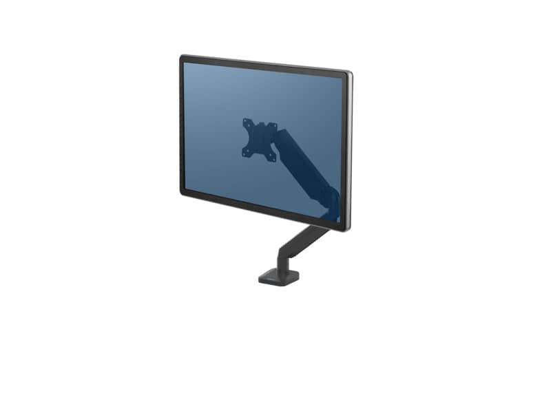 Braccio Monitor Singolo per regolare monitor LCD/TFT Fellowes Platinum Series nero max 24 pollici - 8043301