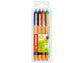 Penna a sfera a scatto Stabilo Pointball  0,5 mm assortiti astuccio da 4 - 6030/4