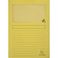 Cartelline con finestra Exacompta Forever® A4 cartoncino 120 g/m² giallo conf. da 100 - 50109E