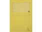 Cartelline con finestra Exacompta Forever® A4 cartoncino 120 g/m² giallo conf. da 100 - 50109E