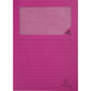 Cartelline con finestra Exacompta Forever® A4 cartoncino 120 g/m² fucsia conf. da 100 - 50108E