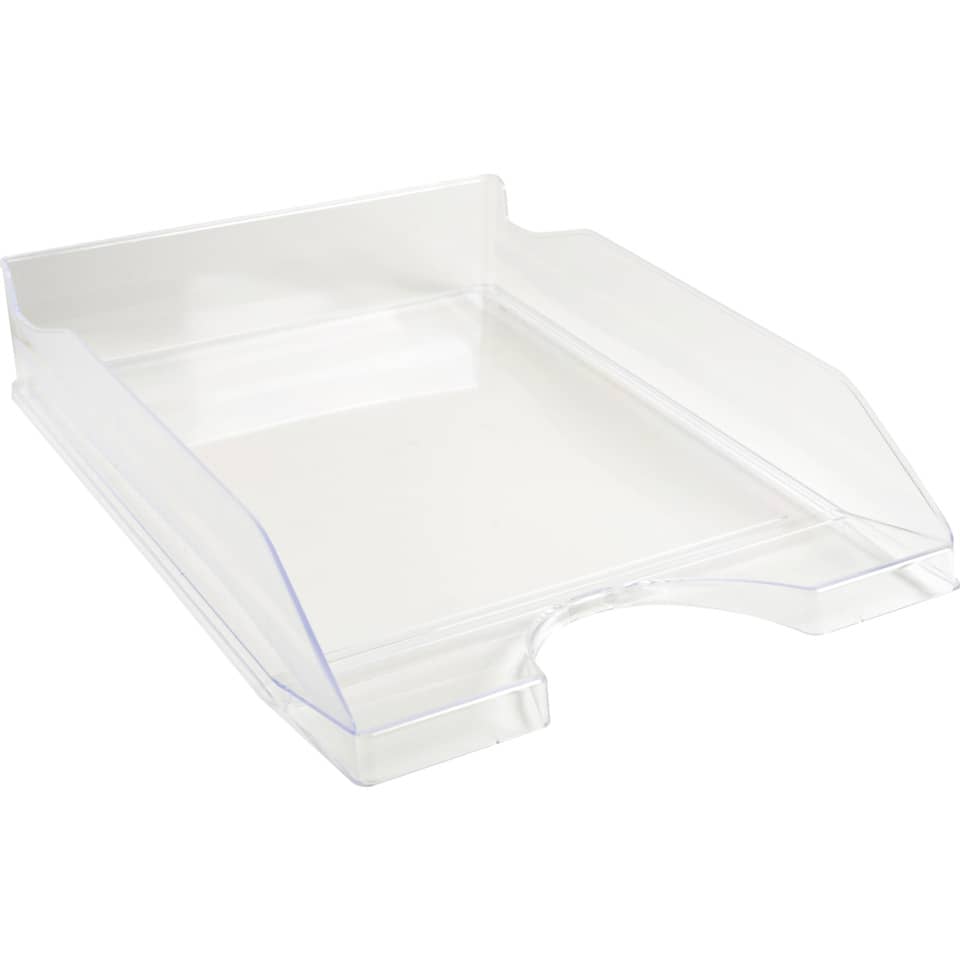 Vaschetta portacorrispondenza Exacompta ECOTRAY Office plastica A4+ cristallo 12323D