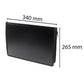 Cartella per conferenze Exacompta EXAWALLET con calcolatrice EXACTIVE A4 nero - 55534E