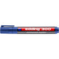 Marcatore permanente edding 300 punta conica 1,5-3 mm blu 4-300003
