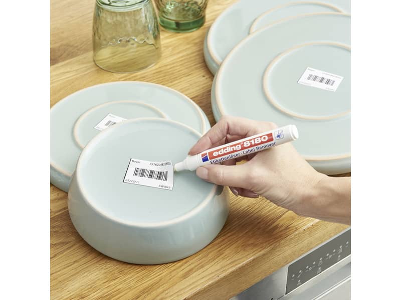 Rimuovi etichette edding  4-8180-1-4