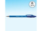 Penna a sfera a scatto Paper Mate Flexgrip Elite L 1,4 mm blu S0767610