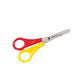 Forbici per mancini Dahle New Eco Home per bambini acciaio inox giallo/rosso 13 cm - R054615