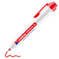 Marcatore permanente edding Retract 11 punta conica 1,5-3 mm rosso 4-11002