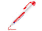 Marcatore permanente edding Retract 11 punta conica 1,5-3 mm rosso 4-11002