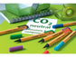 Penne con punta in fibra Stabilo GREENpoint 0,8 mm assortiti astuccio da 4 - 6088/4