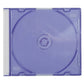 Porta CD/DVD Q-Connect Slim Case standard sp. 5 mm colori assortiti conf. 25 pezzi - KF04384