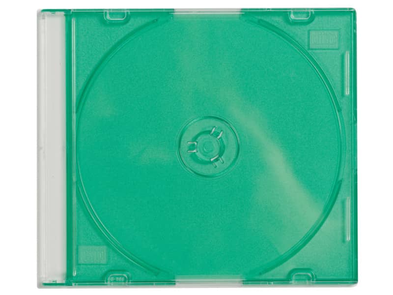 Porta CD/DVD Q-Connect Slim Case standard sp. 5 mm colori assortiti conf. 25 pezzi - KF04384