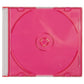 Porta CD/DVD Q-Connect Slim Case standard sp. 5 mm colori assortiti conf. 25 pezzi - KF04384