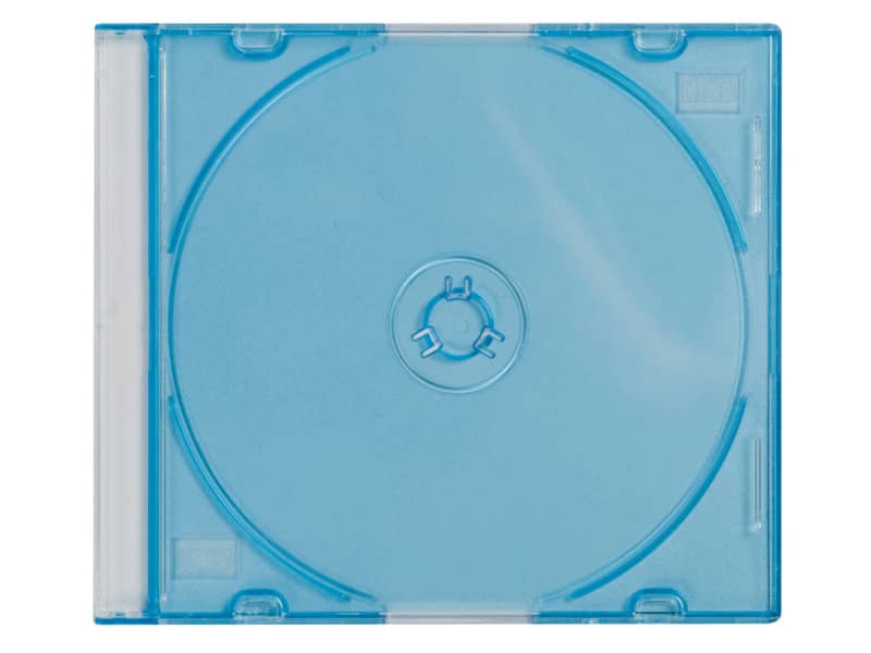 Porta CD/DVD Q-Connect Slim Case standard sp. 5 mm colori assortiti conf. 25 pezzi - KF04384