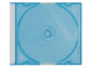 Porta CD/DVD Q-Connect Slim Case standard sp. 5 mm colori assortiti conf. 25 pezzi - KF04384