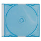 Porta CD/DVD Q-Connect Slim Case standard sp. 5 mm colori assortiti conf. 25 pezzi - KF04384