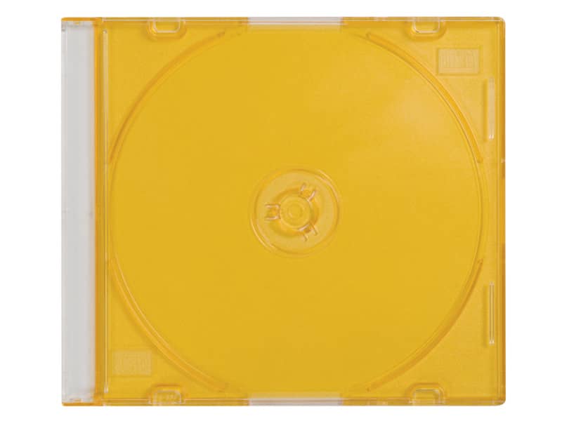 Porta CD/DVD Q-Connect Slim Case standard sp. 5 mm colori assortiti conf. 25 pezzi - KF04384