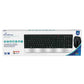 Set tastiera e mouse wireless Media Range serie highline QWERTZ, nero/argento - MROS105
