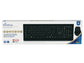 Set tastiera e mouse wireless Media Range con tasti ultraflat QWERTZ, nero MROS104