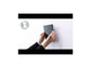 Porta tablet da muro DURABLE per tablet da 7" a 13" argento metallizzato 8,5x5x18cm - 893323