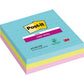 Foglietti riposizionabili Post-it® Super Sticky Miami a righe assortiti conf. 3 blocchetti da 70 ff - 675-3SSMIA