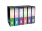Registratore a leva DOX1 Commerciale S. Francisco 28,5x31,5 cm - dorso 8 cm azzurro - D15116