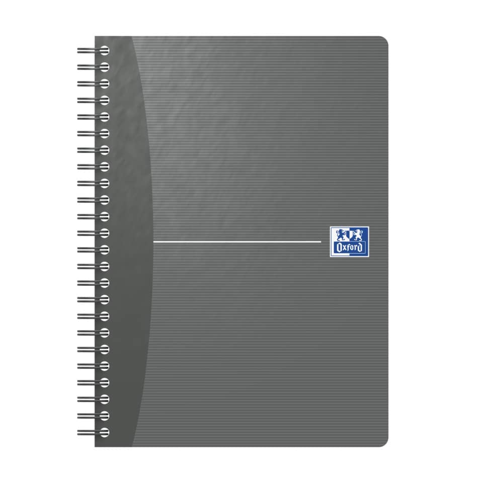 Quaderno spiralato OXFORD Office Essentials A5 assortiti quadretti 5 mm 100102938